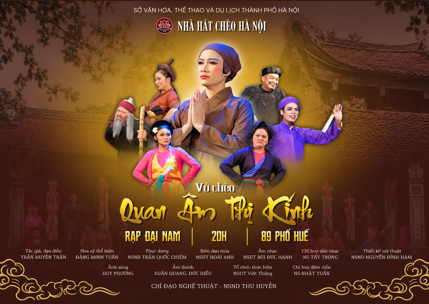 ĐÊM CHÈO “QUAN ÂM THỊ KÍNH” – GẶP LẠI GIÁ TRỊ KINH ĐIỂN CỦA SÂN KHẤU TRUYỀN THỐNG