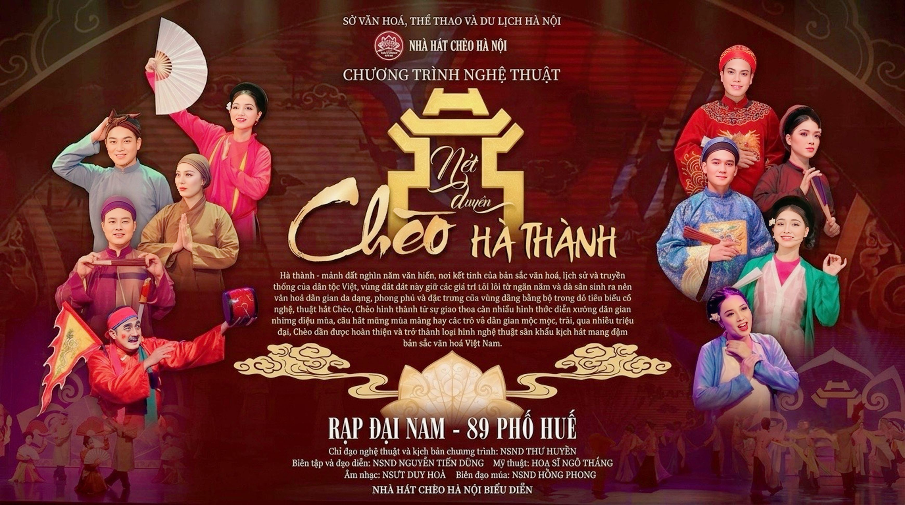Liên tục trình diễn Nét duyên chèo Hà Thành