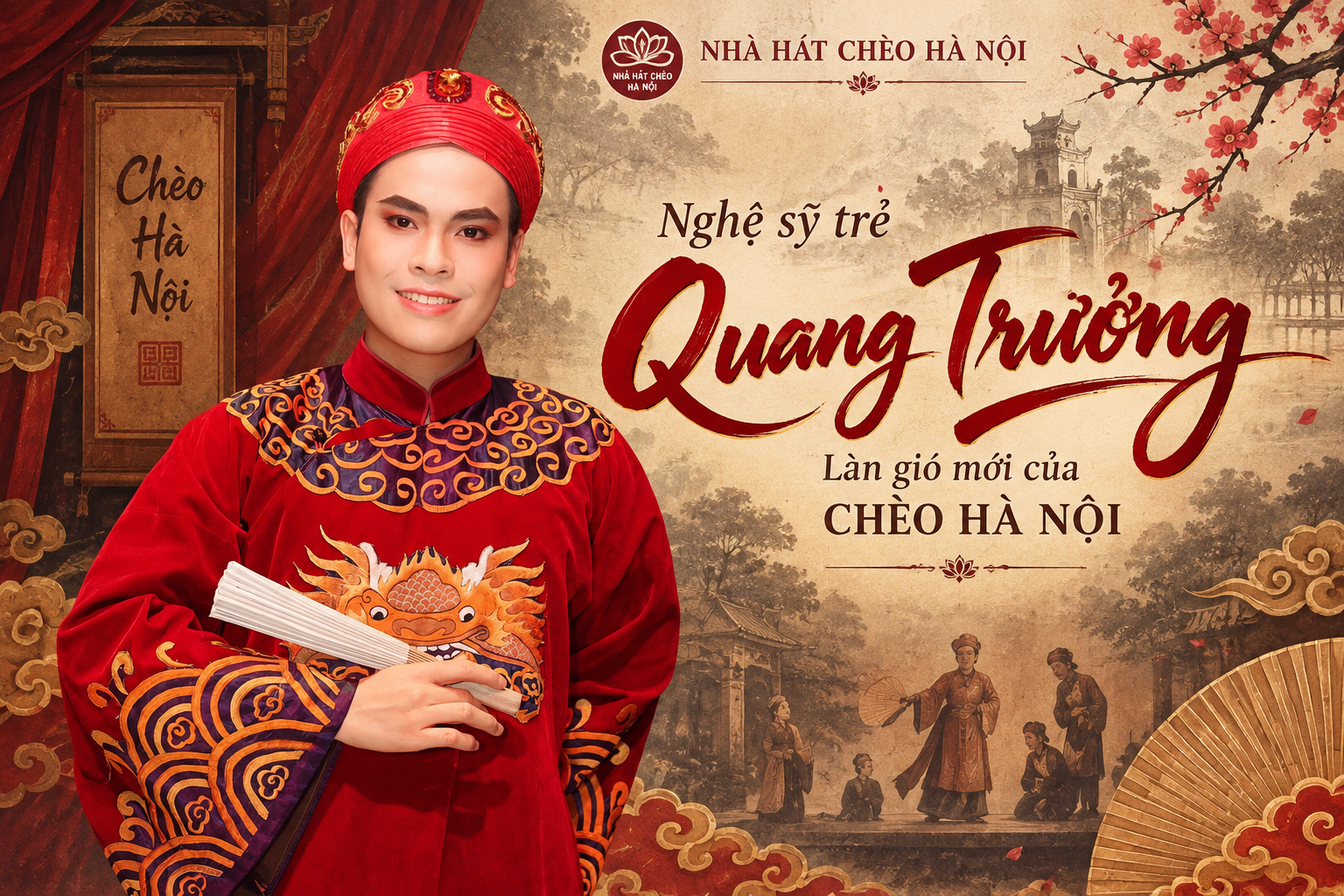 Nghệ sỹ Quang Trưởng: Duyên phận phải "chèo"